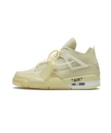 Air Jordan 4 x Off-White "Sail"