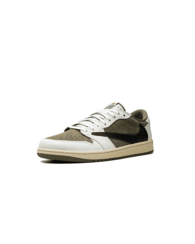 Air Jordan 1 Low "Travis Scott - Medium Olive" - Görsel 4