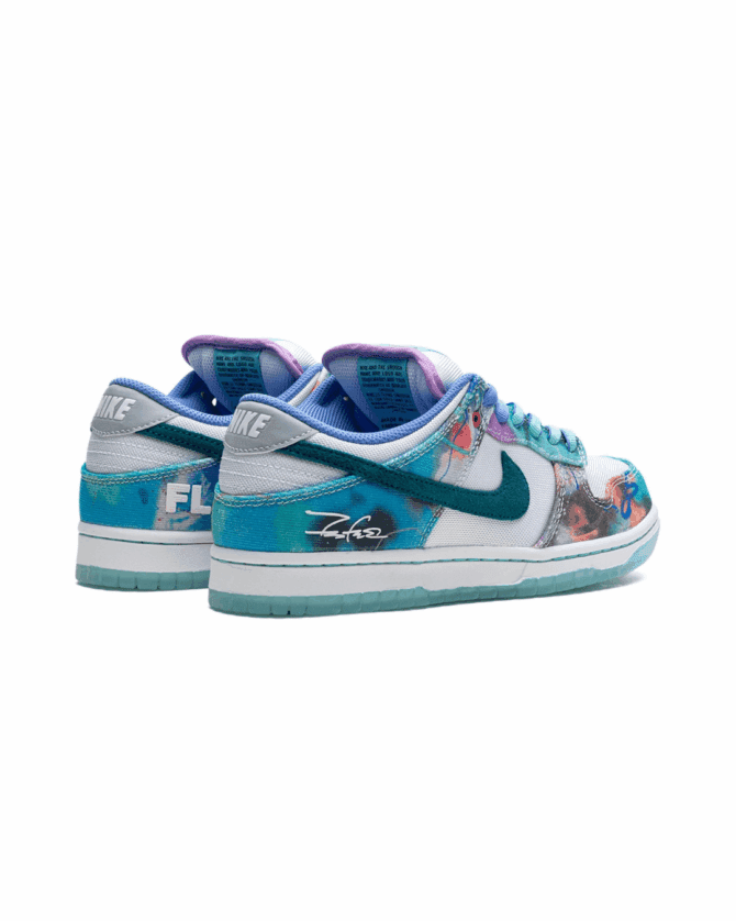 Dunk Low "Futura Laboratories - Bleached Aqua" - Görsel 2