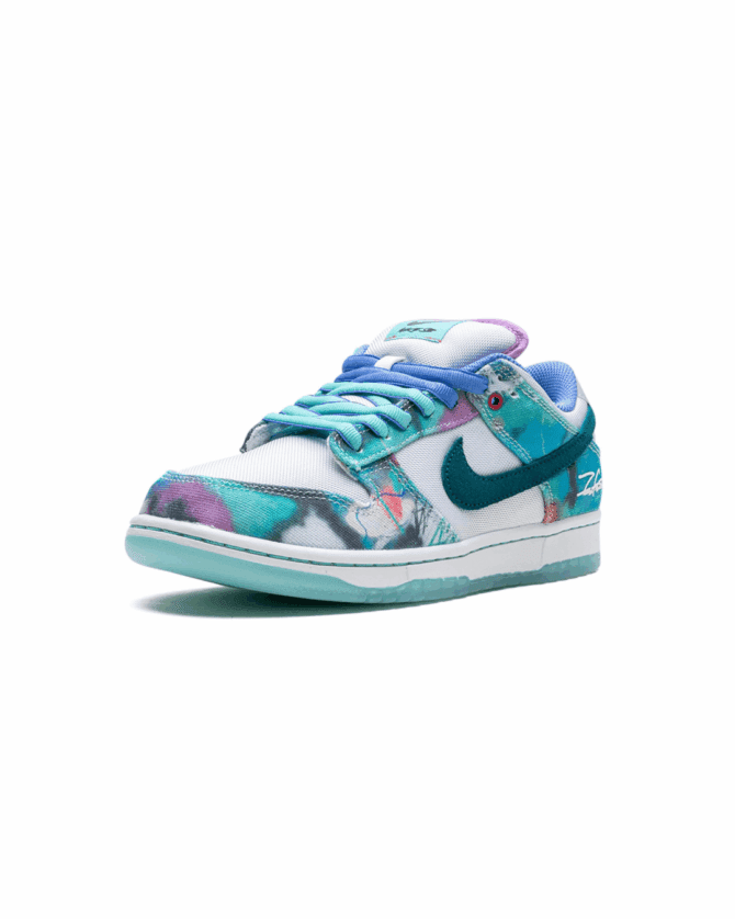 Dunk Low "Futura Laboratories - Bleached Aqua" - Görsel 4