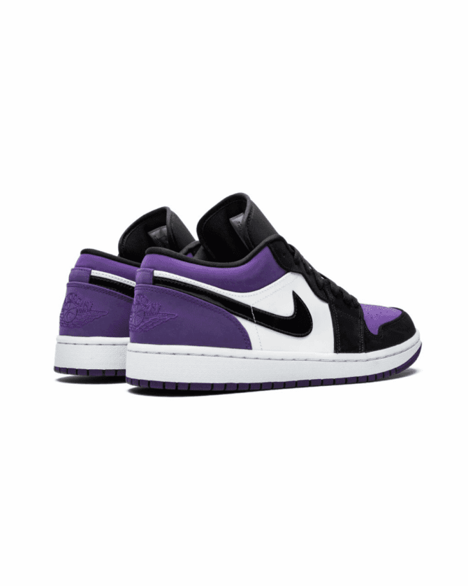 Air Jordan 1 Low "Court Purple" - Görsel 3