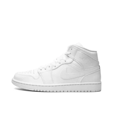 Air Jordan 1 Mid "Triple White"