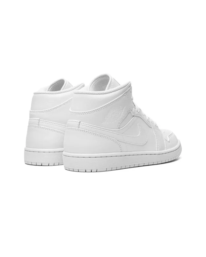 Air Jordan 1 Mid "Triple White" - Görsel 3