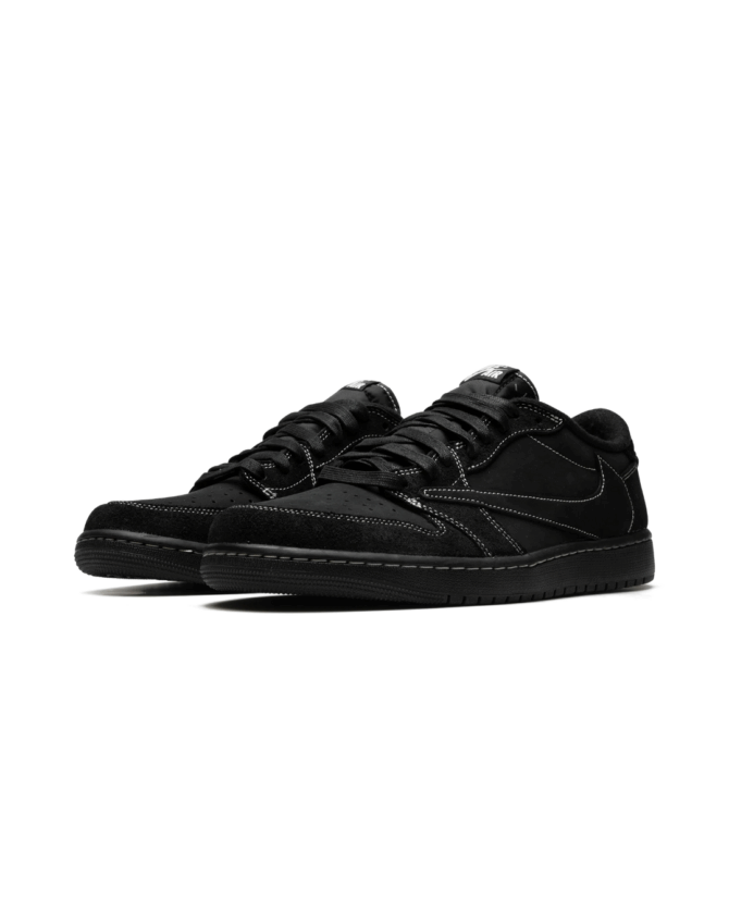 Air Jordan 1 Low "Travis Scott - Black Phantom" - Görsel 2