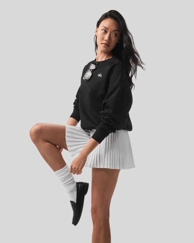 Alo Accolade Crew Neck Pullover Black - Görsel 2